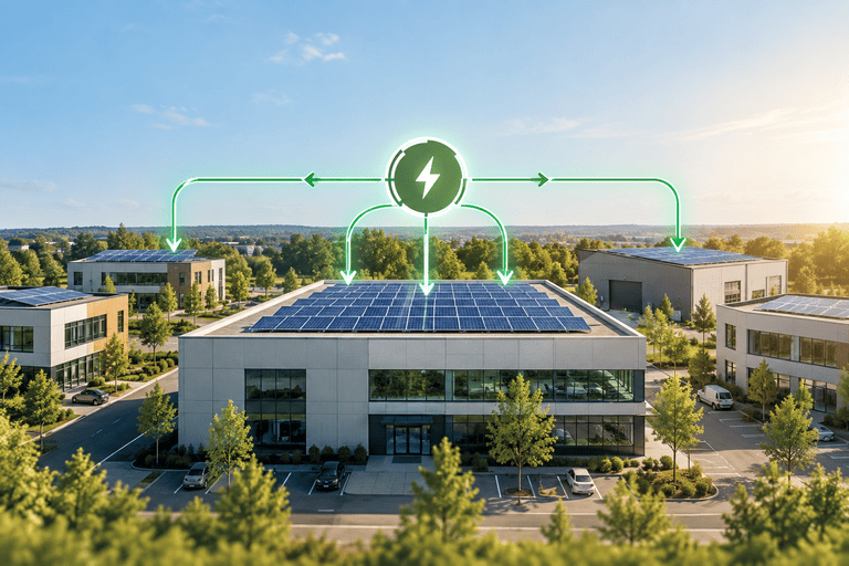 Autoconsommation collective photovoltaïque : fonctionnement, avantages et mise en place
