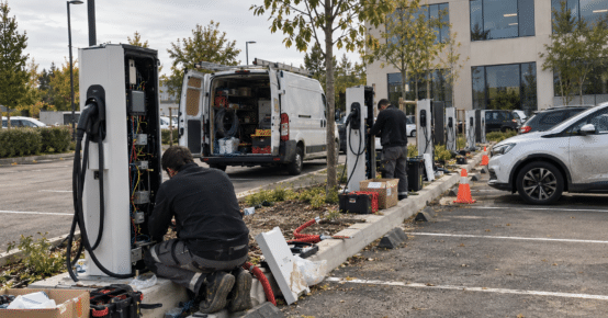 Installation borne de recharge entreprise : les étapes d’un projet réussi