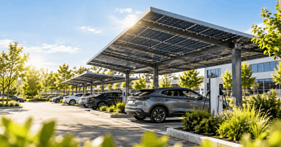 Solarisation parking : fonctionnement, avantages et obligation
