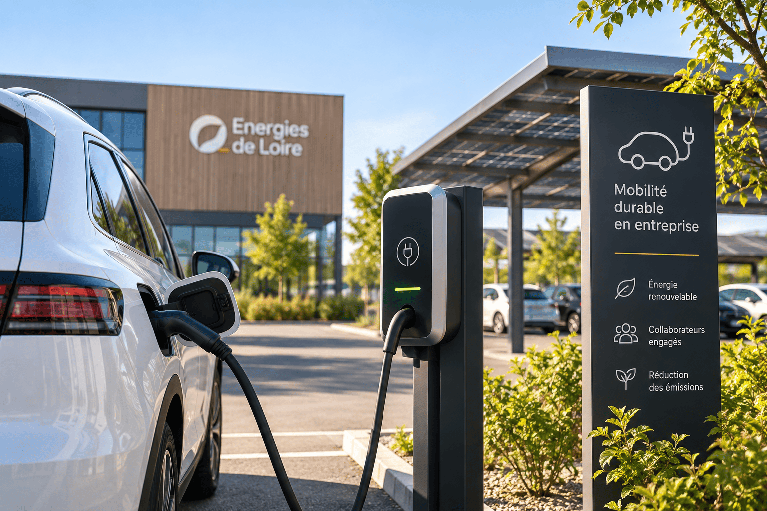5 avantages des bornes de recharge d’entreprise